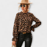 Kayla | Marškiniai su leopardų raštu