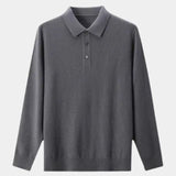 Adrian™ | Vilnos Polo Marškiniai su Mygtukais