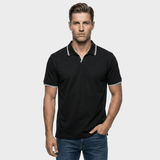 Jesper™ | Juodas polo arba V formos iškirpte