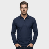 MOHR® | Prabangus polo marškinėliai su ilgomis rankovėmis