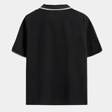 Jesper™ | Juodas polo arba V formos iškirpte
