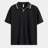 Jesper™ | Juodas polo arba V formos iškirpte
