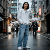 Kami | Japonų stiliaus plačios kelnės