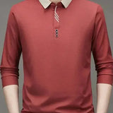 René™ | Elegantiška Polo Marškinėliai su Ilgomis Rankovėmis