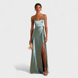 Lucía Satin | Maxi suknelė