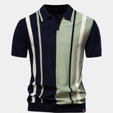 Thomas™ | Retro dryžuotas polo marškinėlis