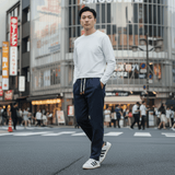 Tsuki | Patogios lininės kelnės japoniško stiliaus