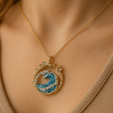 Mare | Elegantinė kaklarota „Jūros bučinys“ - Meilės kūrimas