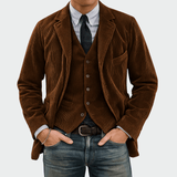 Tommy™ | 2 dalių aksominio kostiumo ir liemenės komplektas
