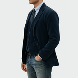 Tommy™ | 2 dalių aksominio kostiumo ir liemenės komplektas